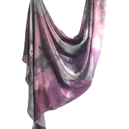 180*85cm Premium Ombre Marble Water Print Shawl Hijab Scarves