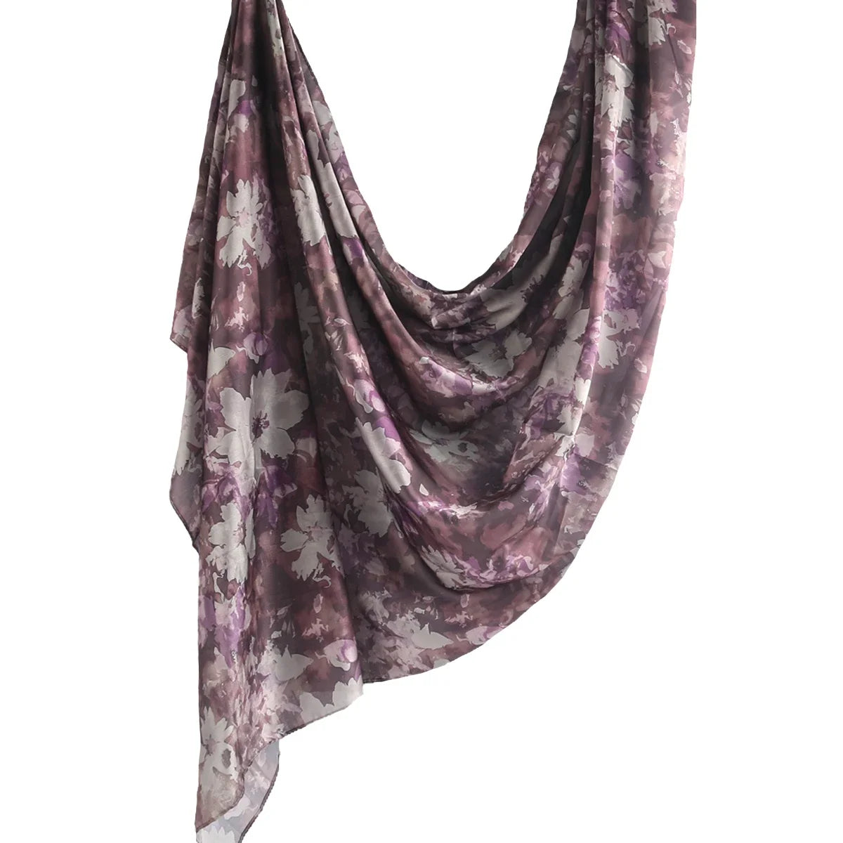 180*85cm Premium Ombre Marble Water Print Shawl Hijab Scarves