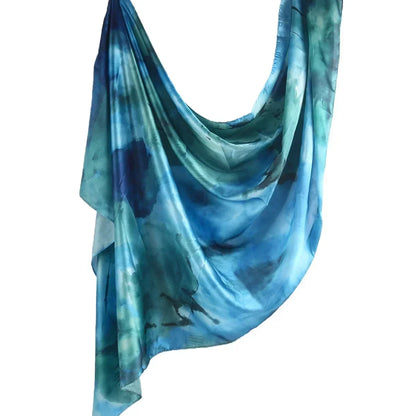 180*85cm Premium Ombre Marble Water Print Shawl Hijab Scarves